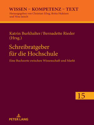 cover image of Schreibratgeber fuer die Hochschule